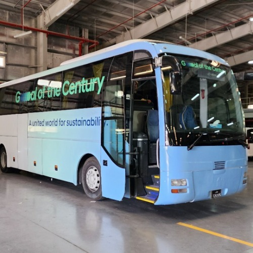 ITS-3005GR(D) 솔벤시트 카타르 월드컵 버스 랩핑